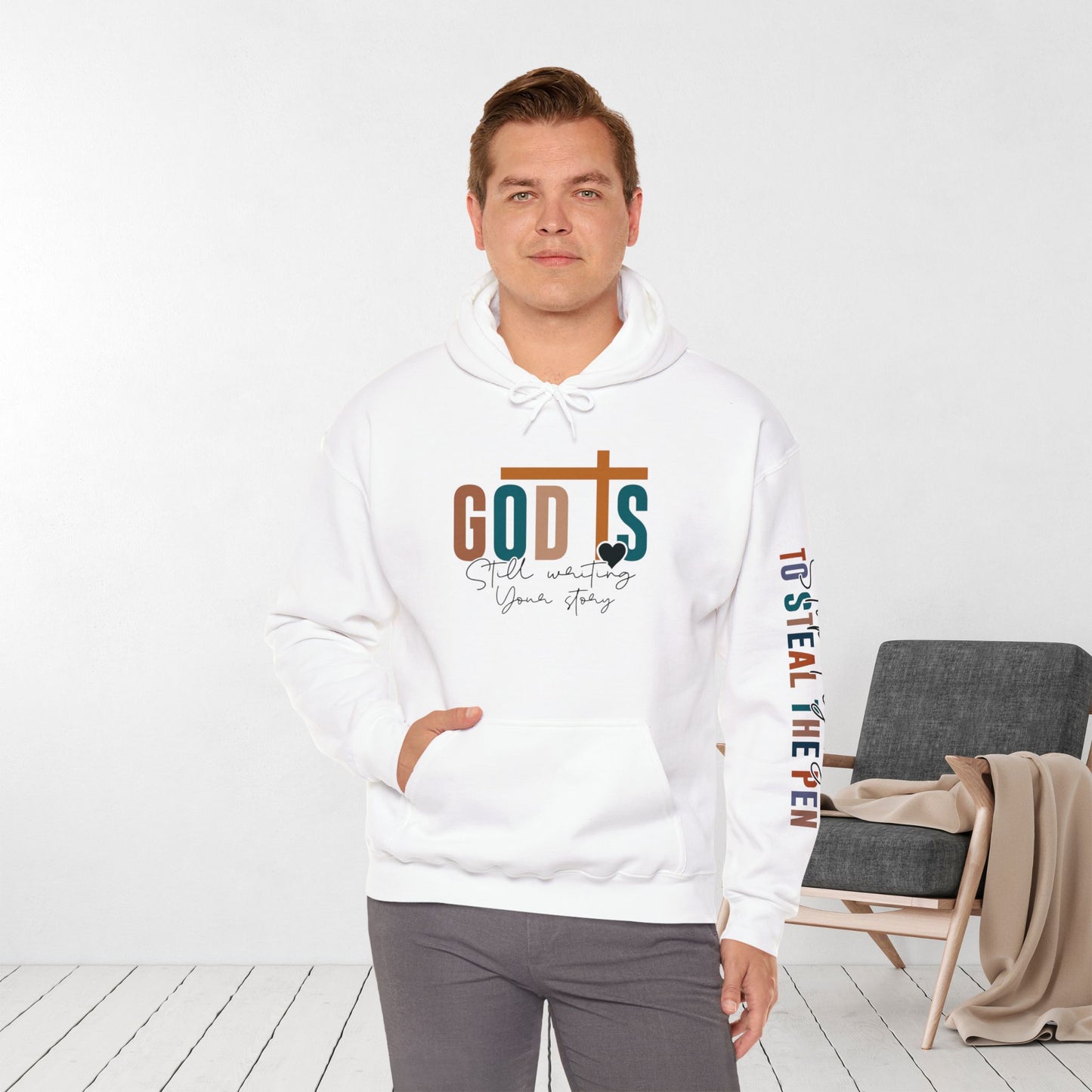 God is Still Writing Your Story Christian Hoodie