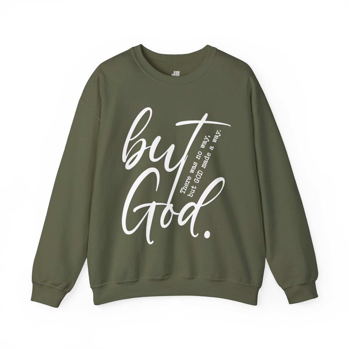 But God Sweatshirt - Christian Crewneck Pullover