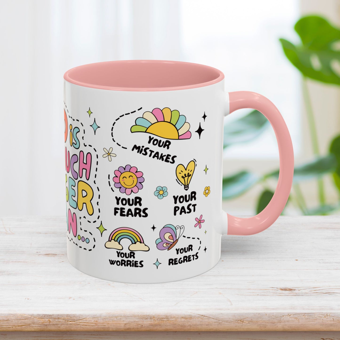 God is So Much Bigger Than Mug - Christian Coffee Mug