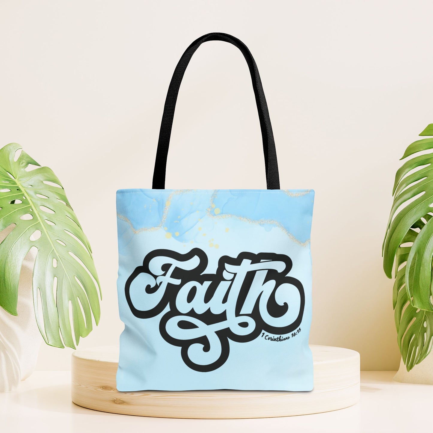 Faith Tote Bag - Christian Tote Bag