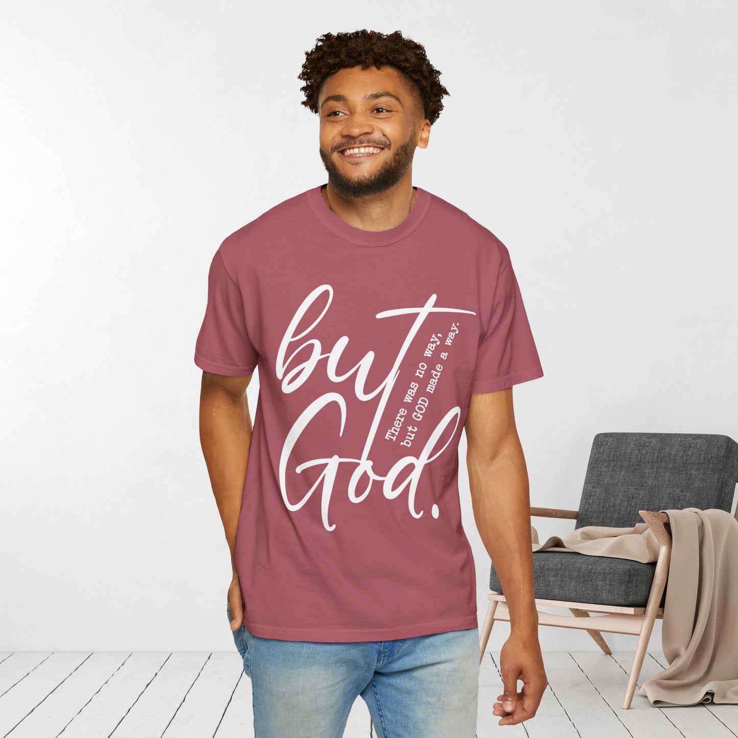 But God Comfort Colors Shirt