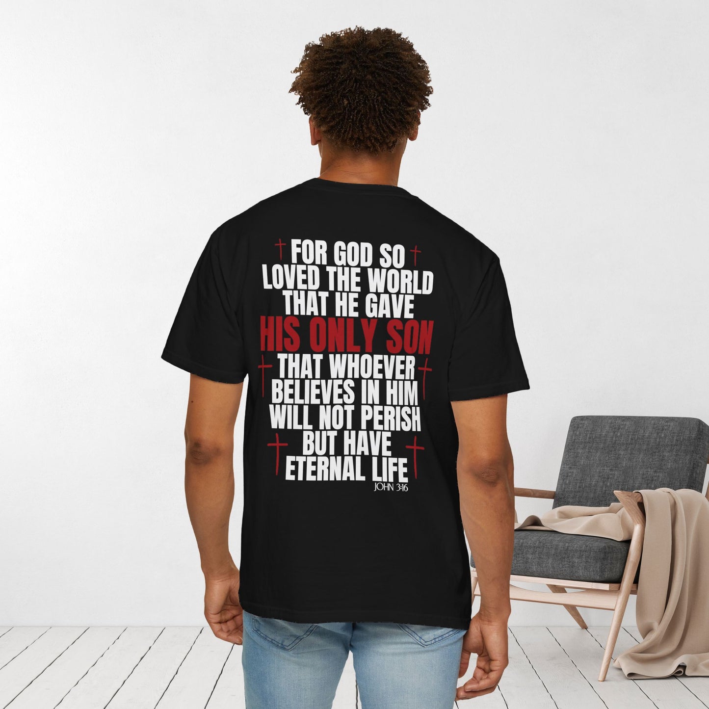 John 3:16 Comfort Colors Shirt