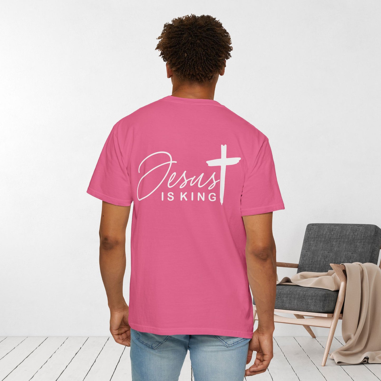 Comfort Colors Jesus is King Christian Shirt