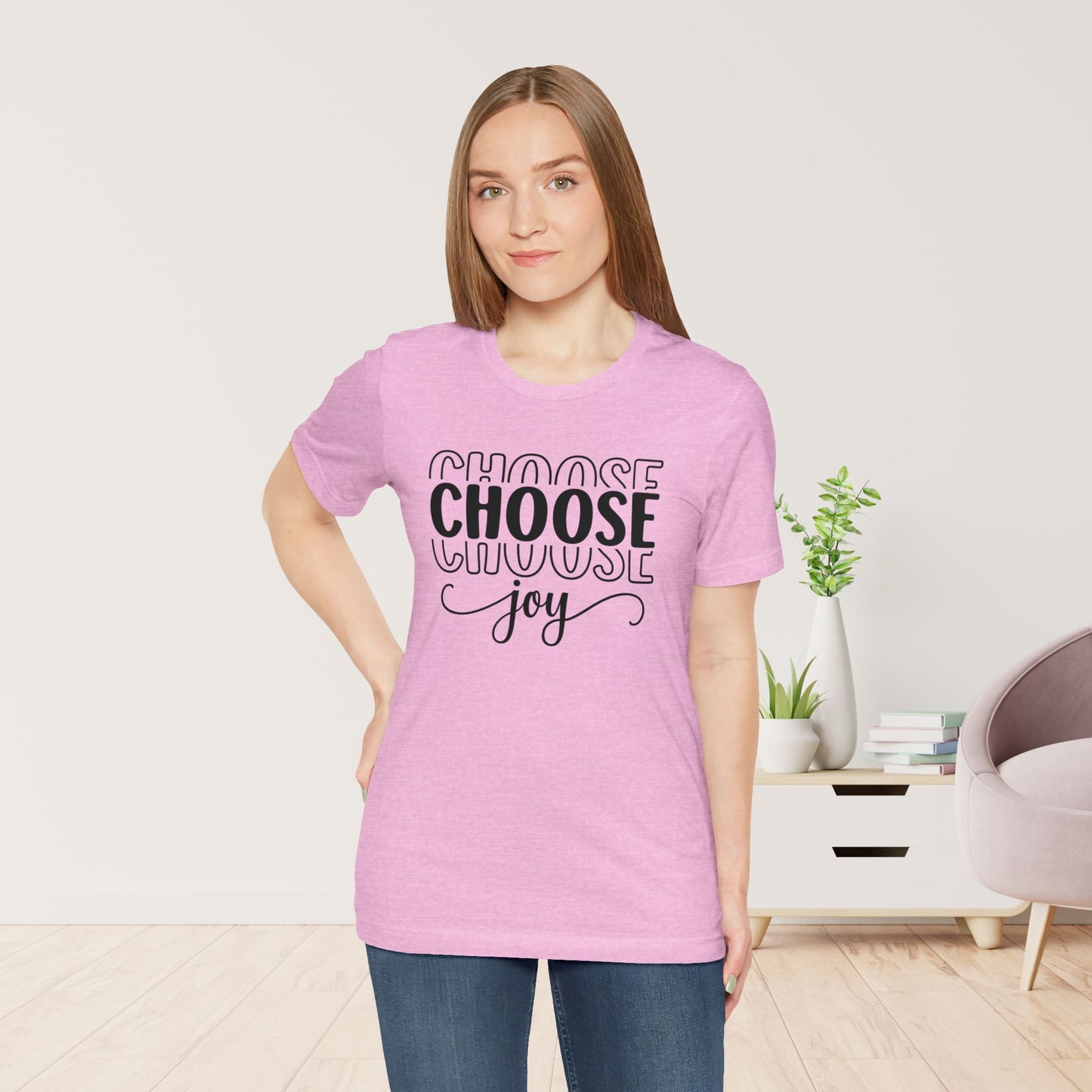 Choose Joy Christian Soft Cotton Tee