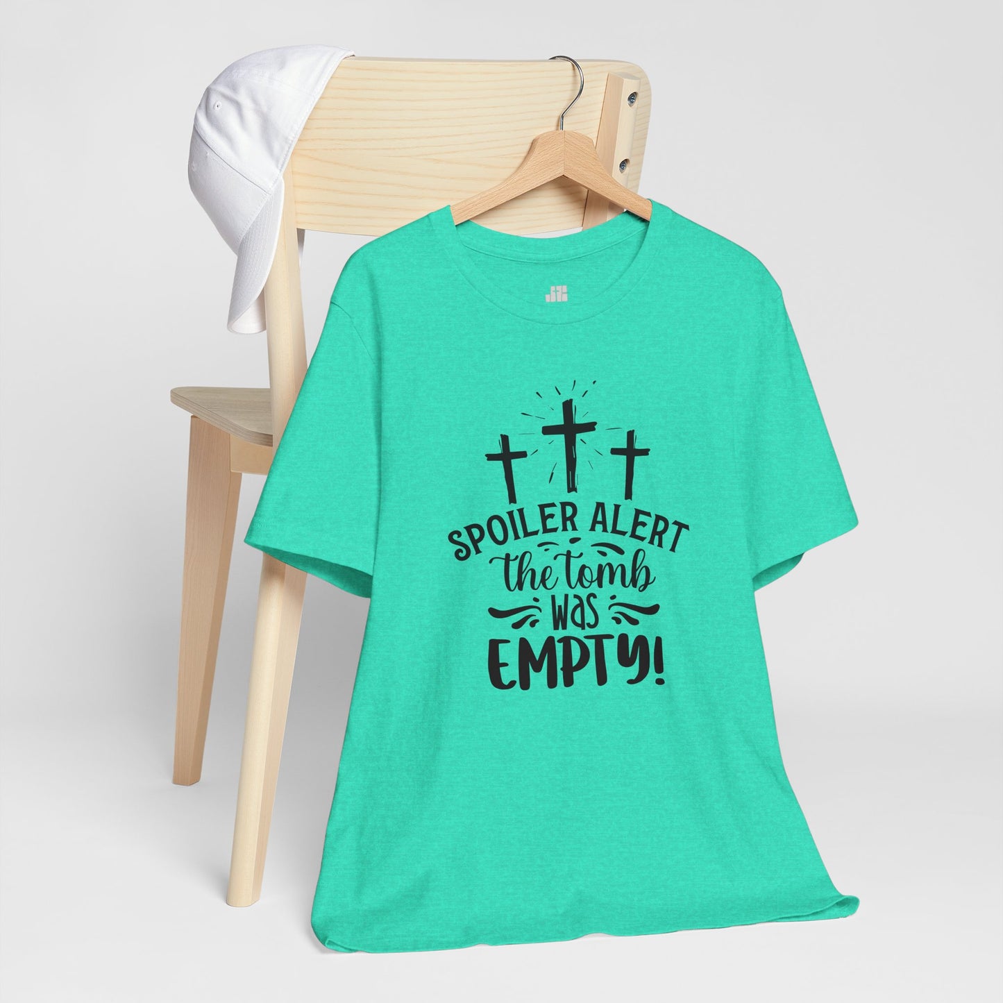 Spoiler Alert The Tomb Was Empty Christian Soft Cotton Tee - Easter Shirt