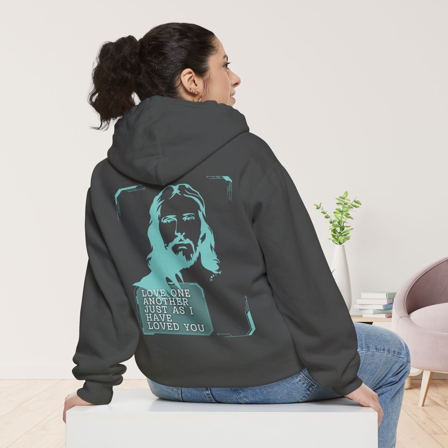 Comfort Colors Jesus Hoodie