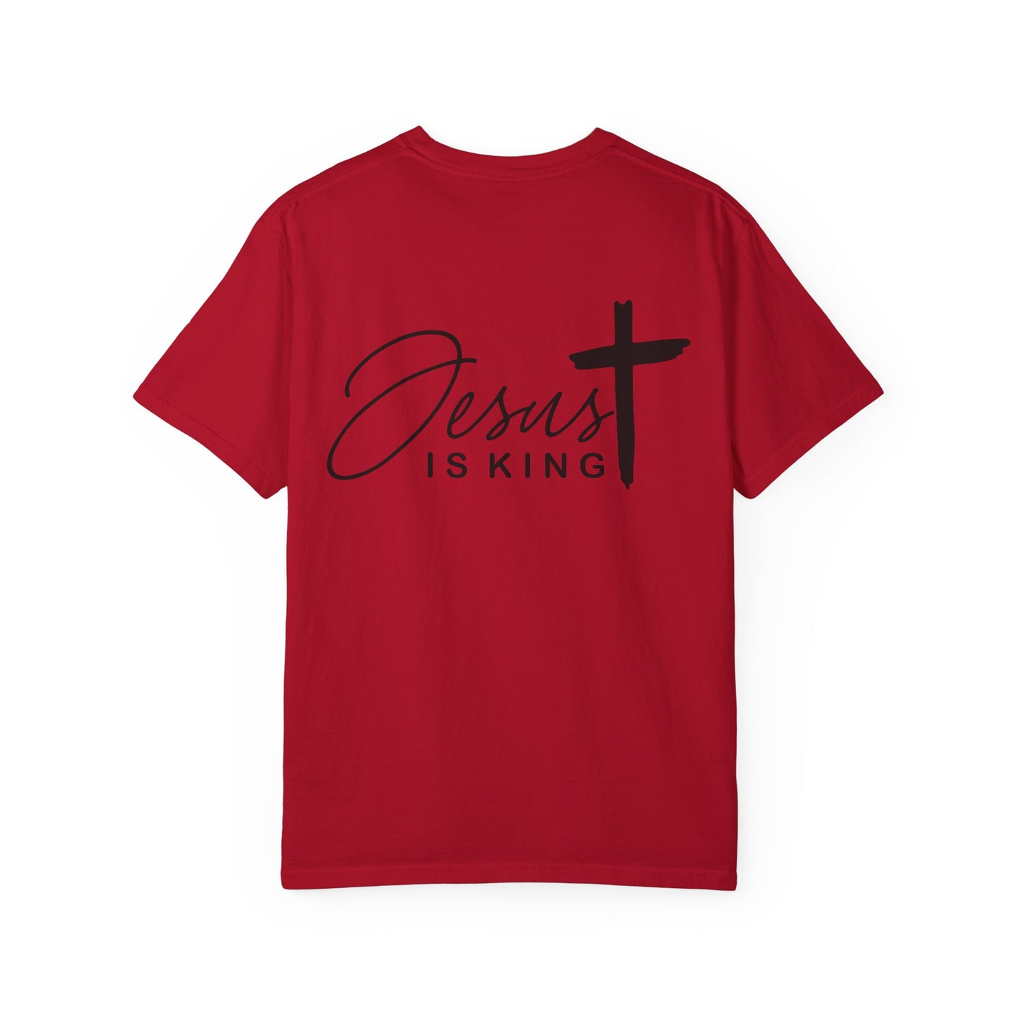 Comfort Colors Jesus is King Christian Tee