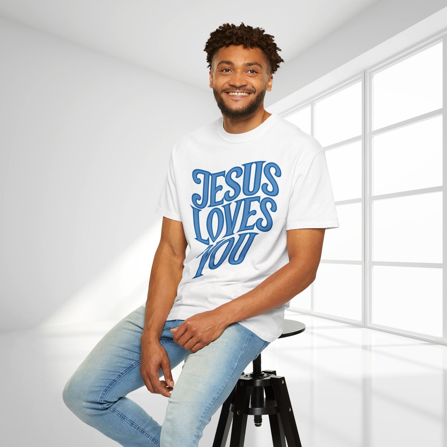 Jesus Loves You Comfort Colors Shirt