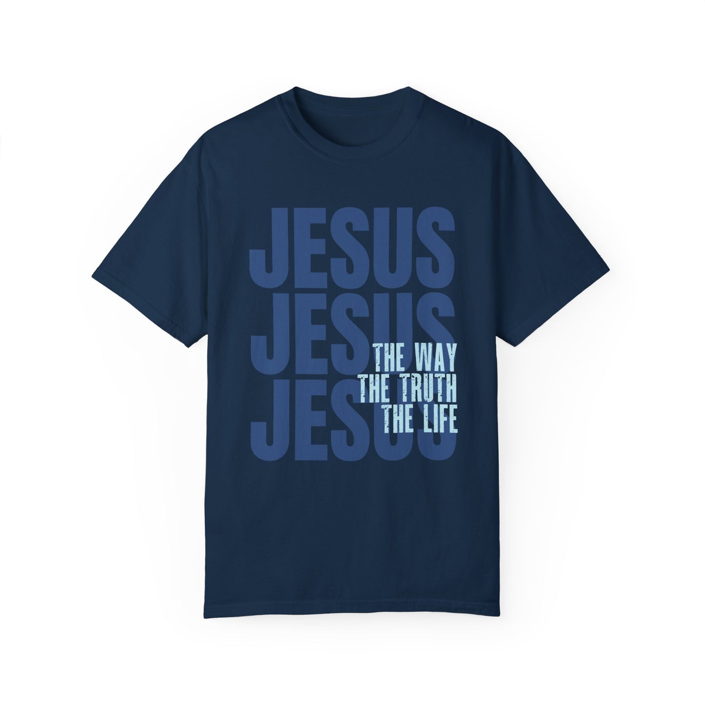 Comfort Colors Jesus Shirt - Bible Verse Shirt John 14:6