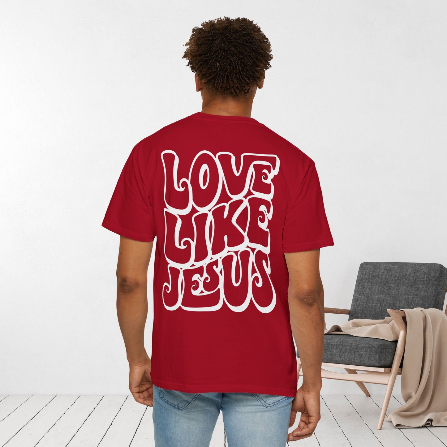 Love Like Jesus Comfort Colors T-shirt - Christian Tee