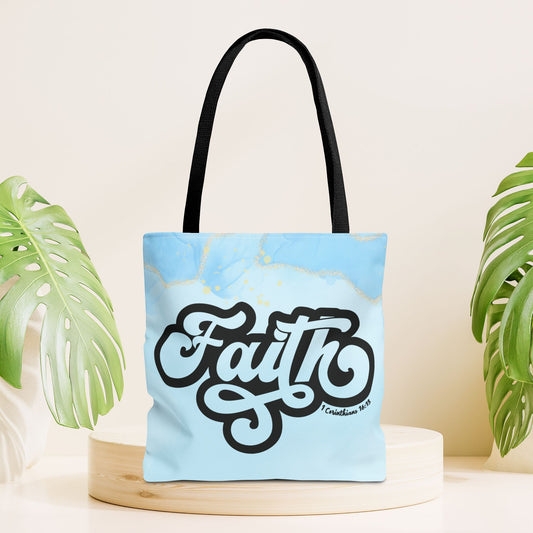 Faith Tote Bag - Christian Tote Bag