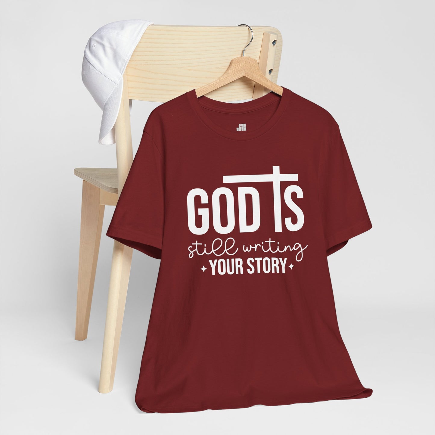 God is Still Writing Your Story Soft Cotton Tee - Christian Tee