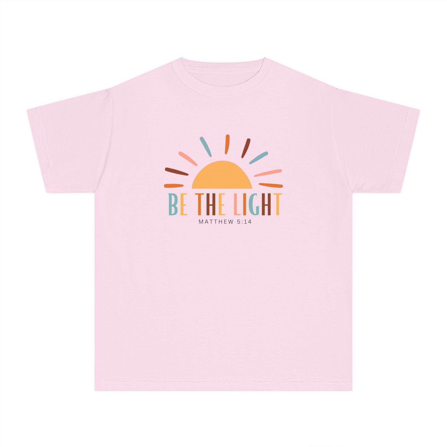 Be the Light Comfort Colors Youth Shirt