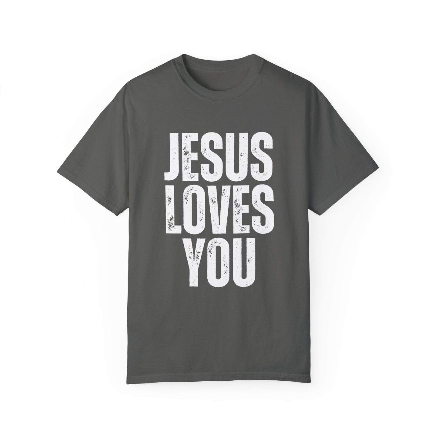 Comfort Colors Jesus Loves You Christian Shirt