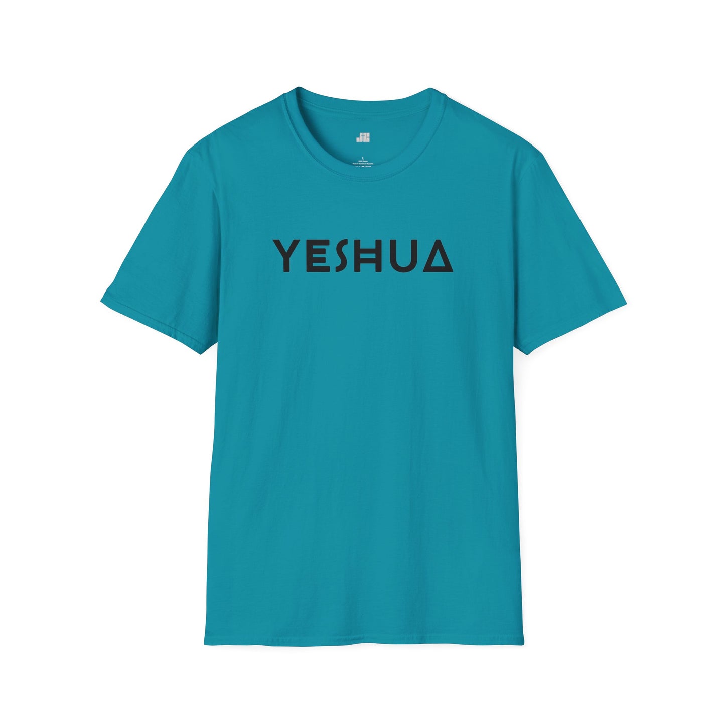 Unisex YESHUA Softstyle T-shirt -  Minimalist Christian Shirt