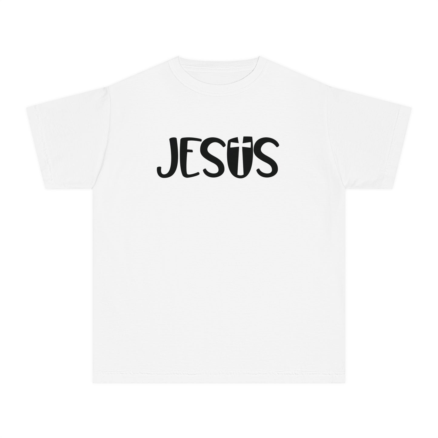 Jesus Comfort Colors Youth Christian T-shirt