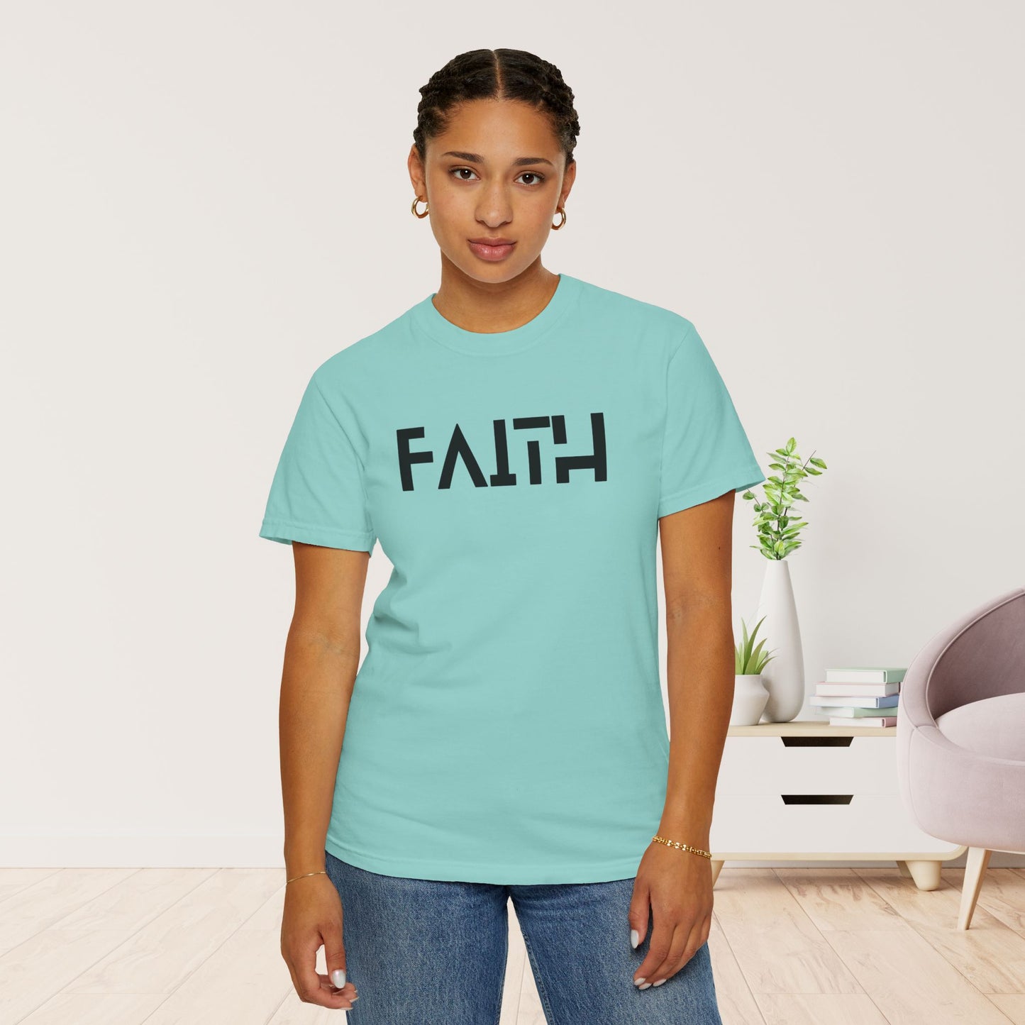 Faith T-shirt -  Ephesians 2:8 Comfort Colors Christian Shirt