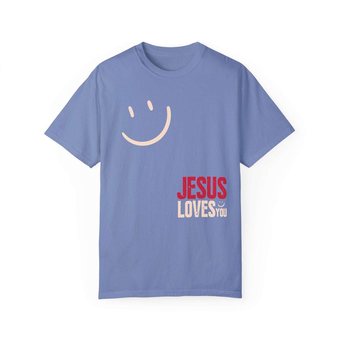 Comfort Colors Jesus Loves You Shirt - Trendy Christian T-shirt