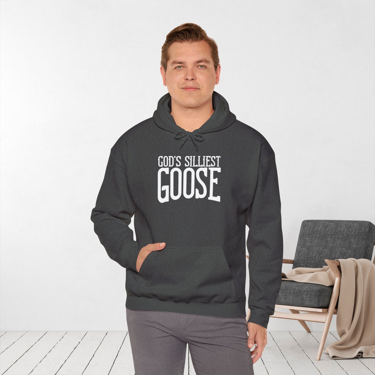 God's Silliest Goose Hoodie - Men's Edition