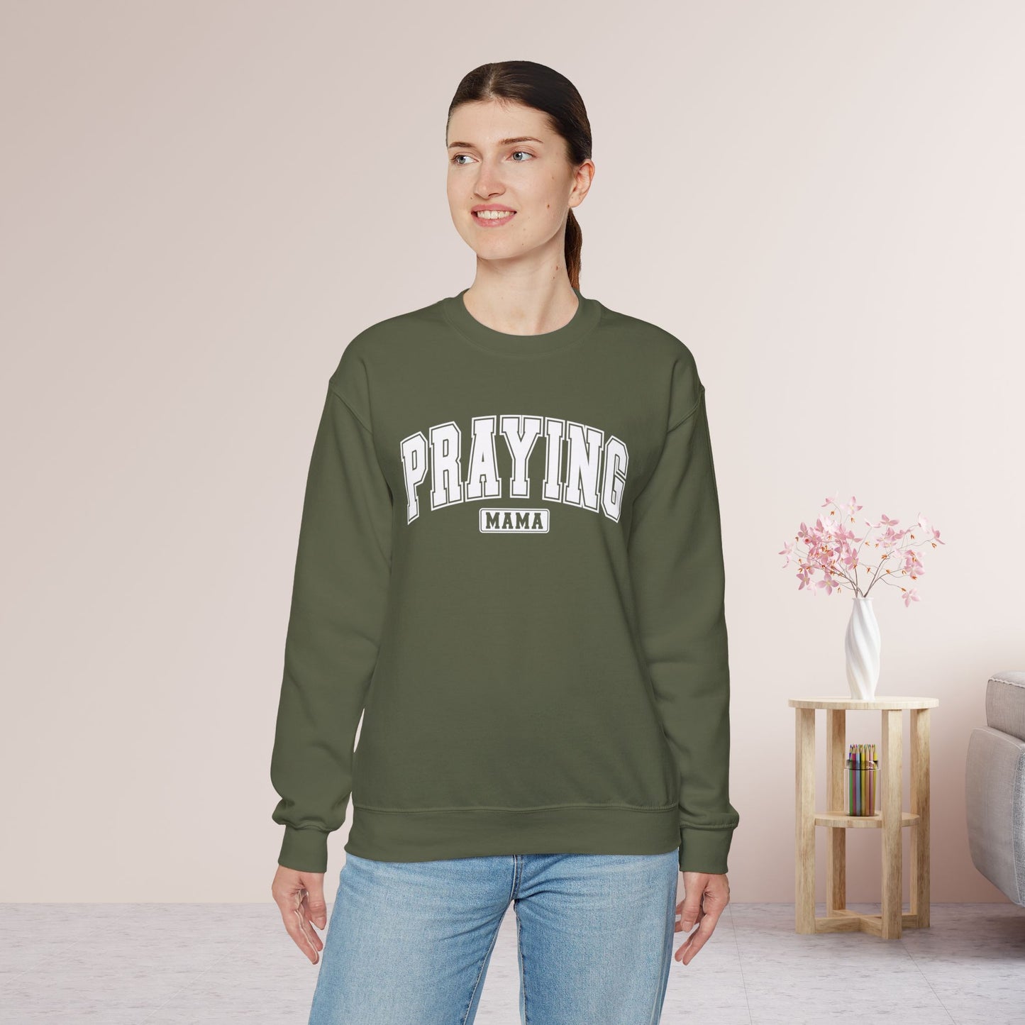 Praying Mama Sweatshirt - Christian Mom Sweatshirt