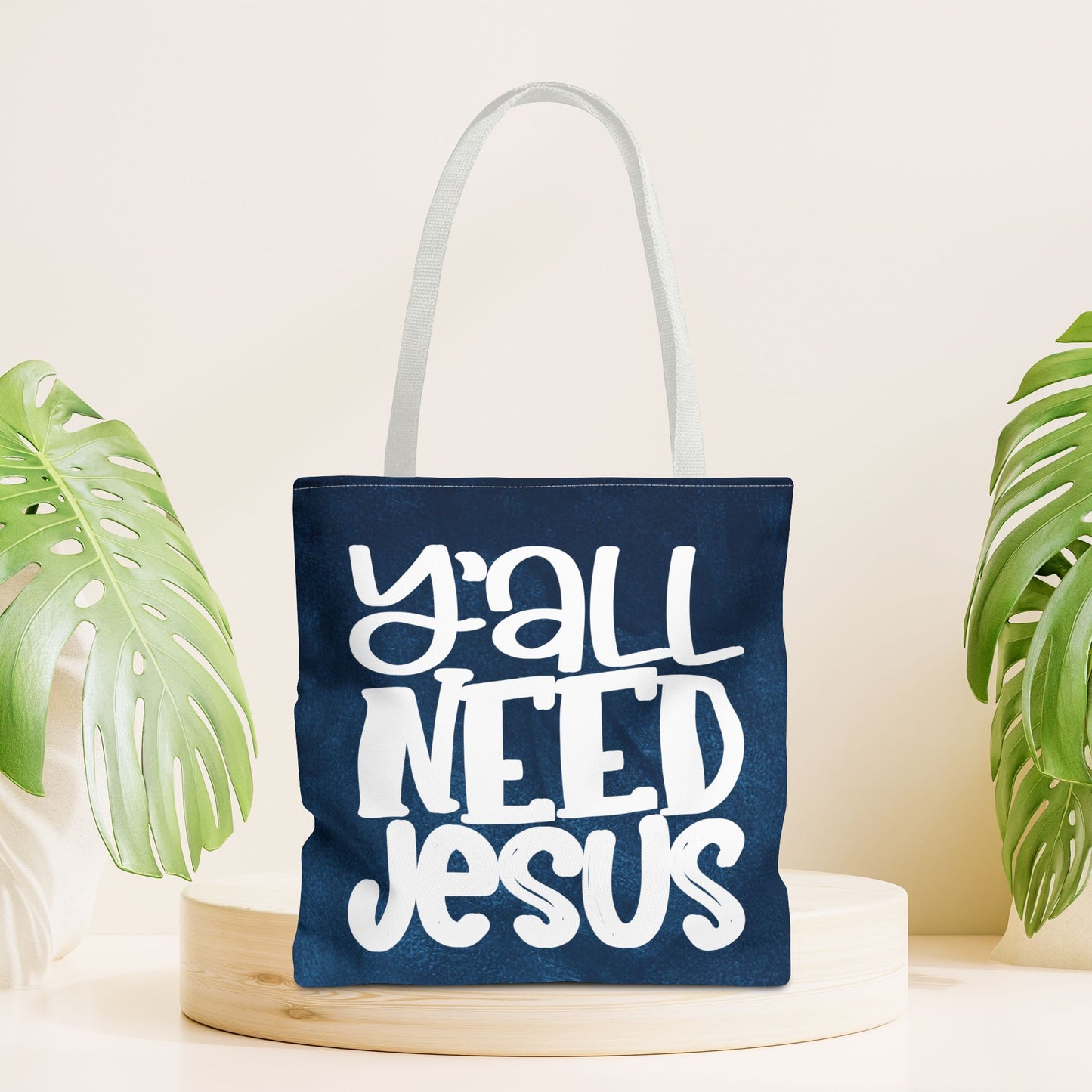 Y'all Need Jesus Tote Bag - Christian Tote Bag