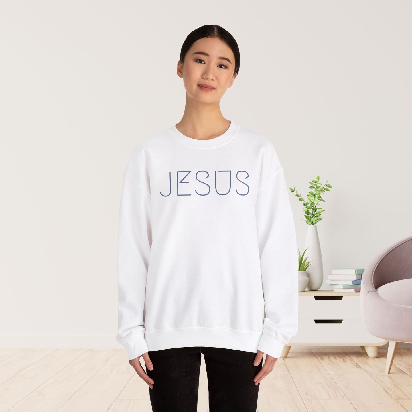 Minimalist Jesus Sweatshirt