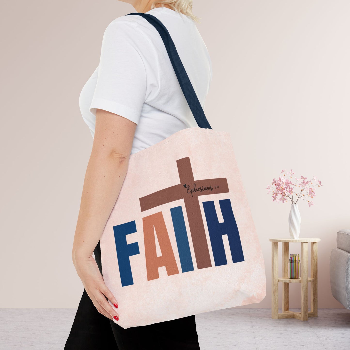 Faith Tote Bag - Christian Tote Bag