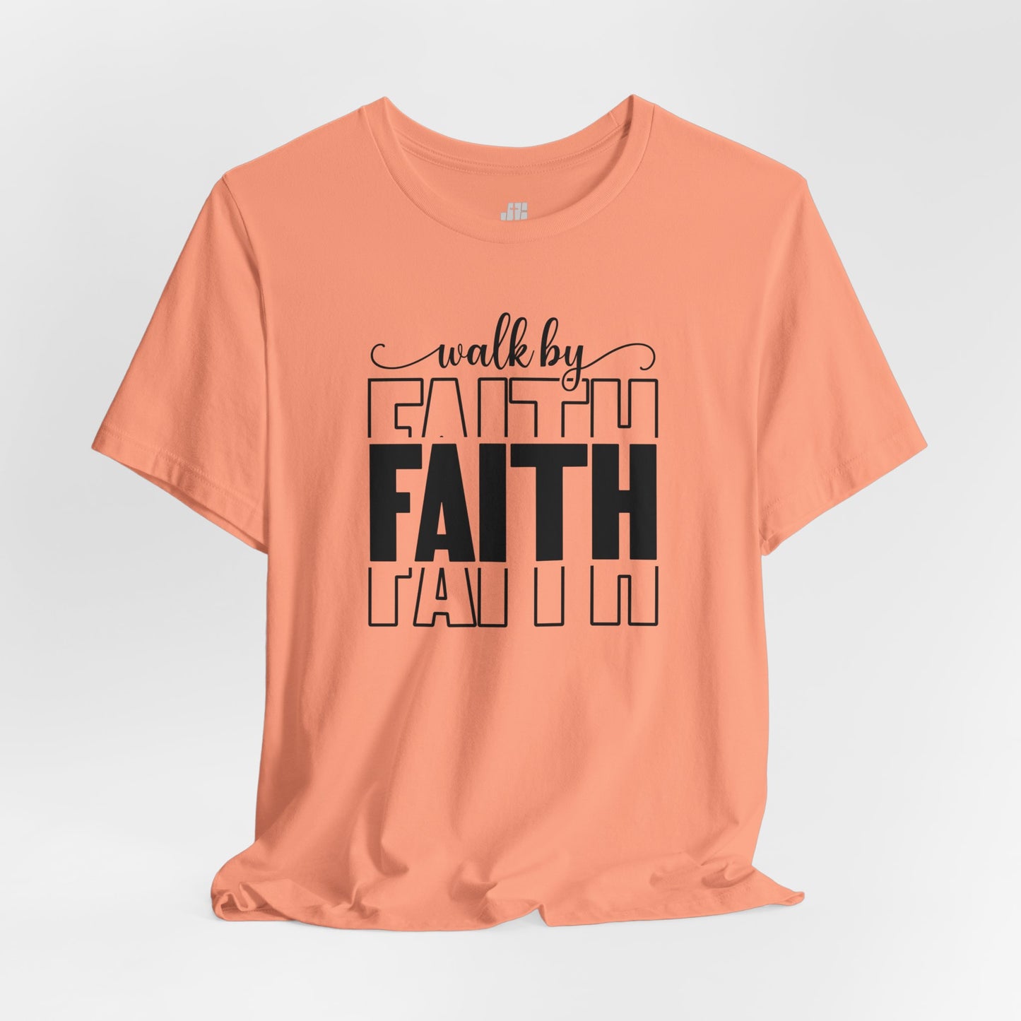 Walk by Faith Christian Soft Cotton Tee