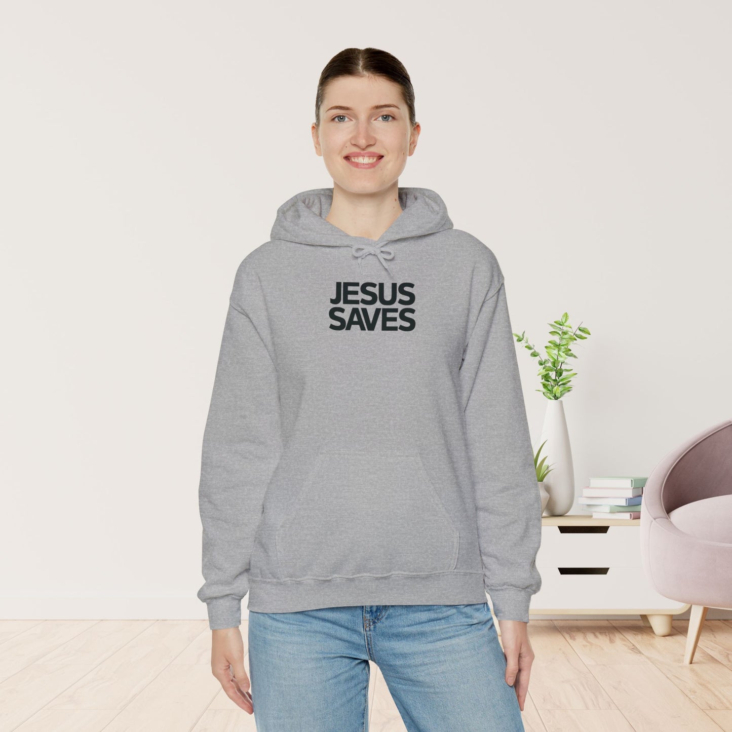 Jesus Saves Hoodie - Christian Hoodie