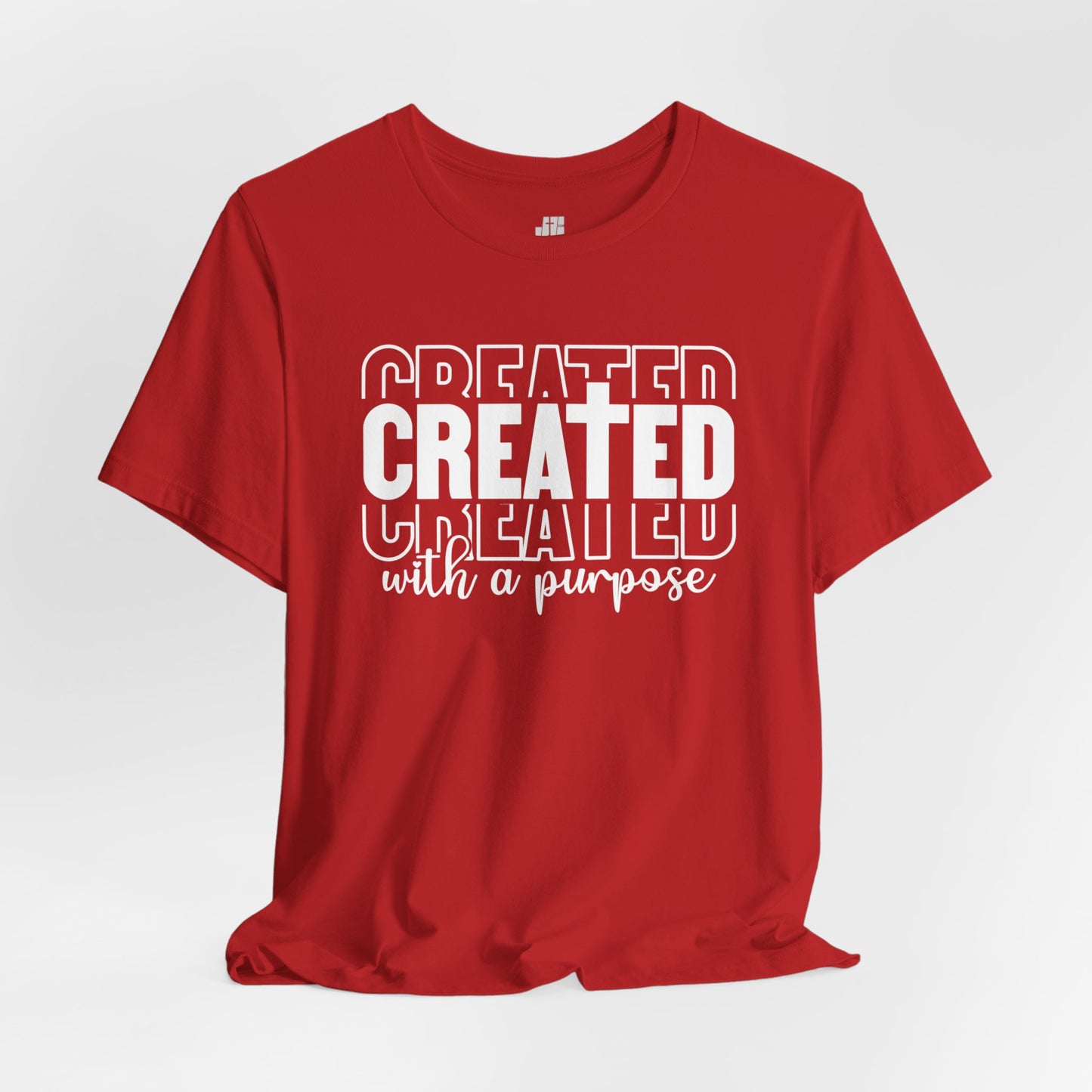 Created with a Purpose Christian Soft Cotton Tee