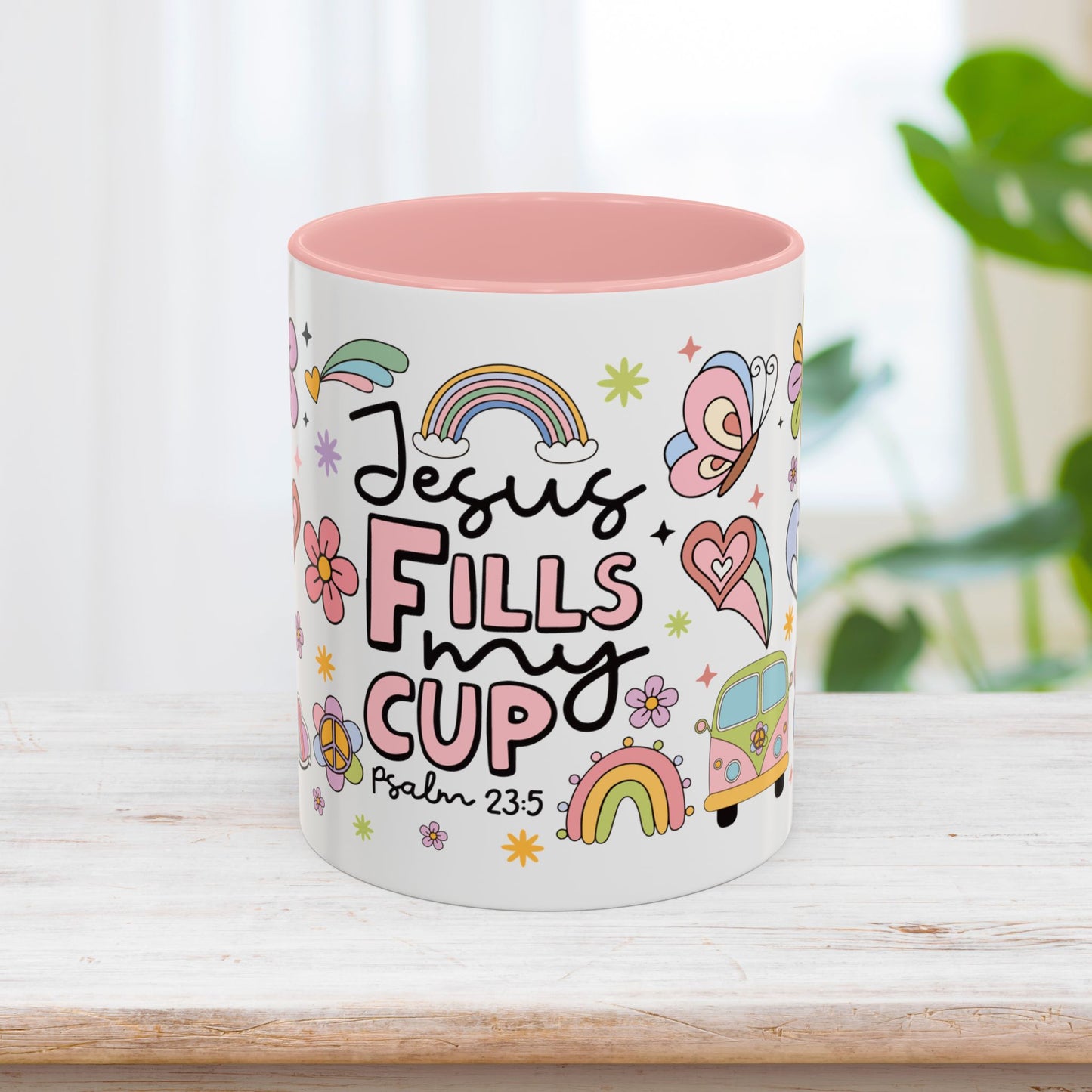 Jesus Fill My Cup Mug - Christian Coffee Mug