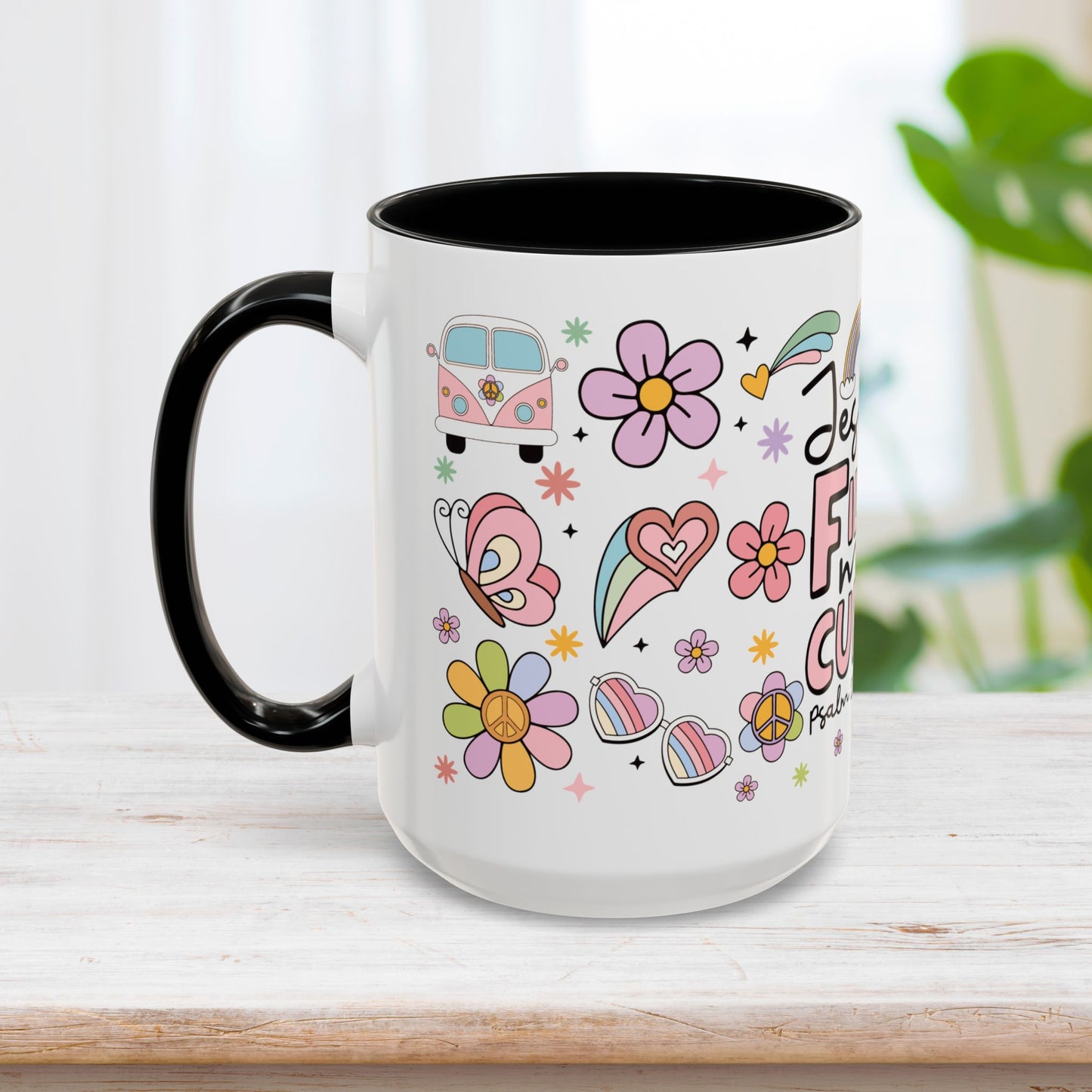 Jesus Fill My Cup Mug - Christian Coffee Mug