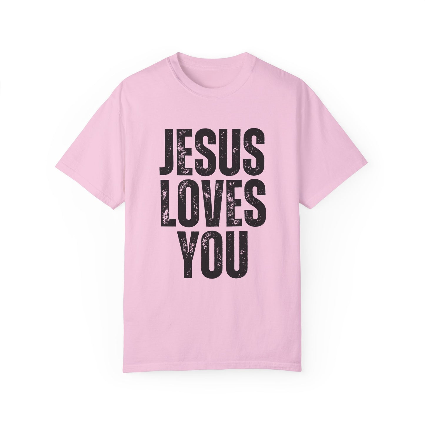 Comfort Colors Unisex Jesus Loves You Shirt