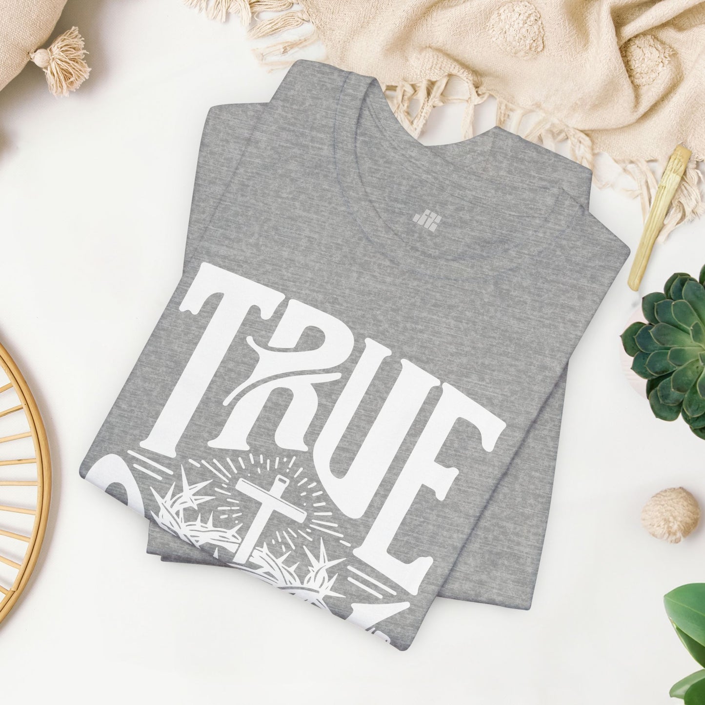 True Story He is Risen Christian Soft Cotton Tee - Easter Shirt