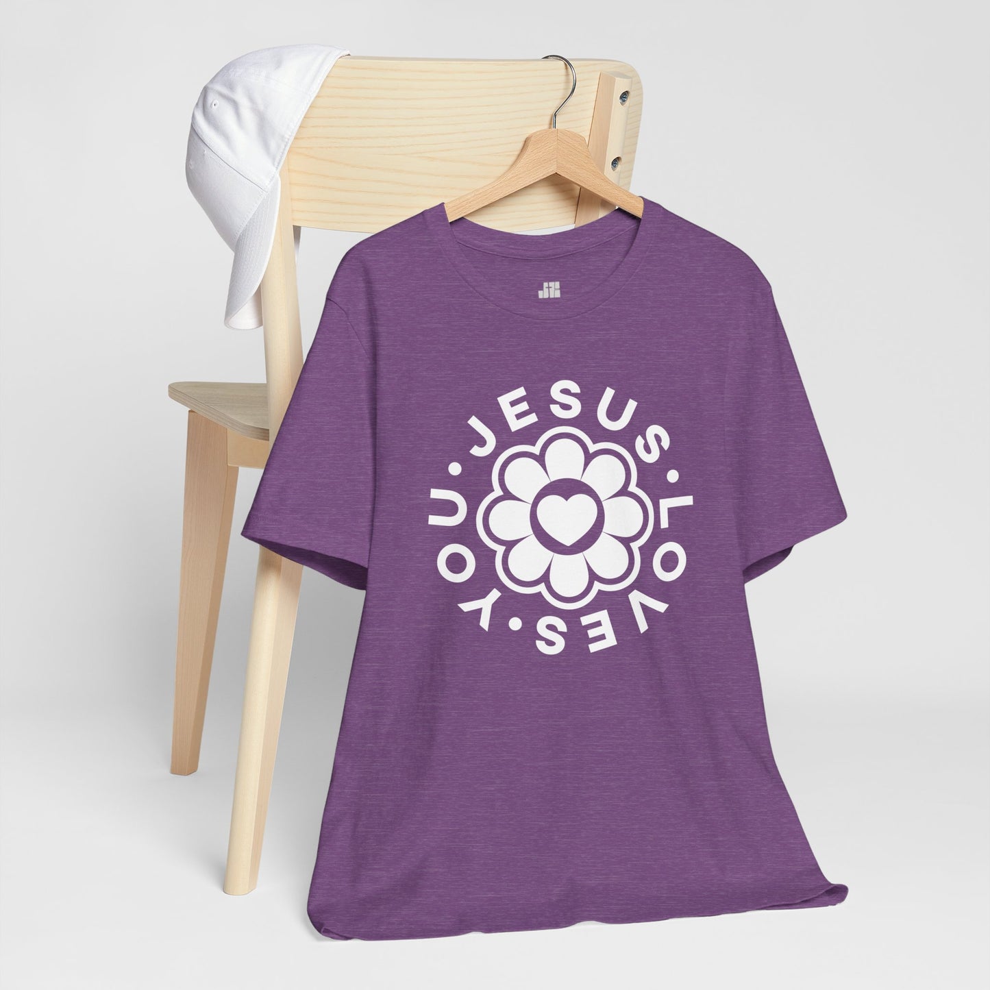 Jesus Loves You Soft Cotton Tee - Christian Tee