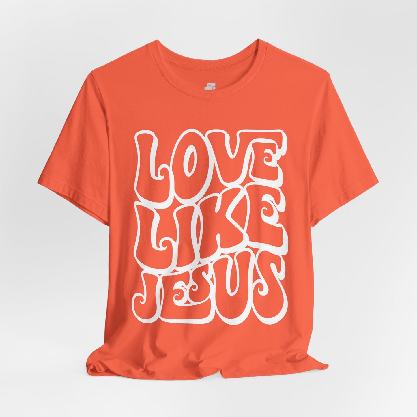 Love Like Jesus Soft Cotton Tee - Christian Shirt