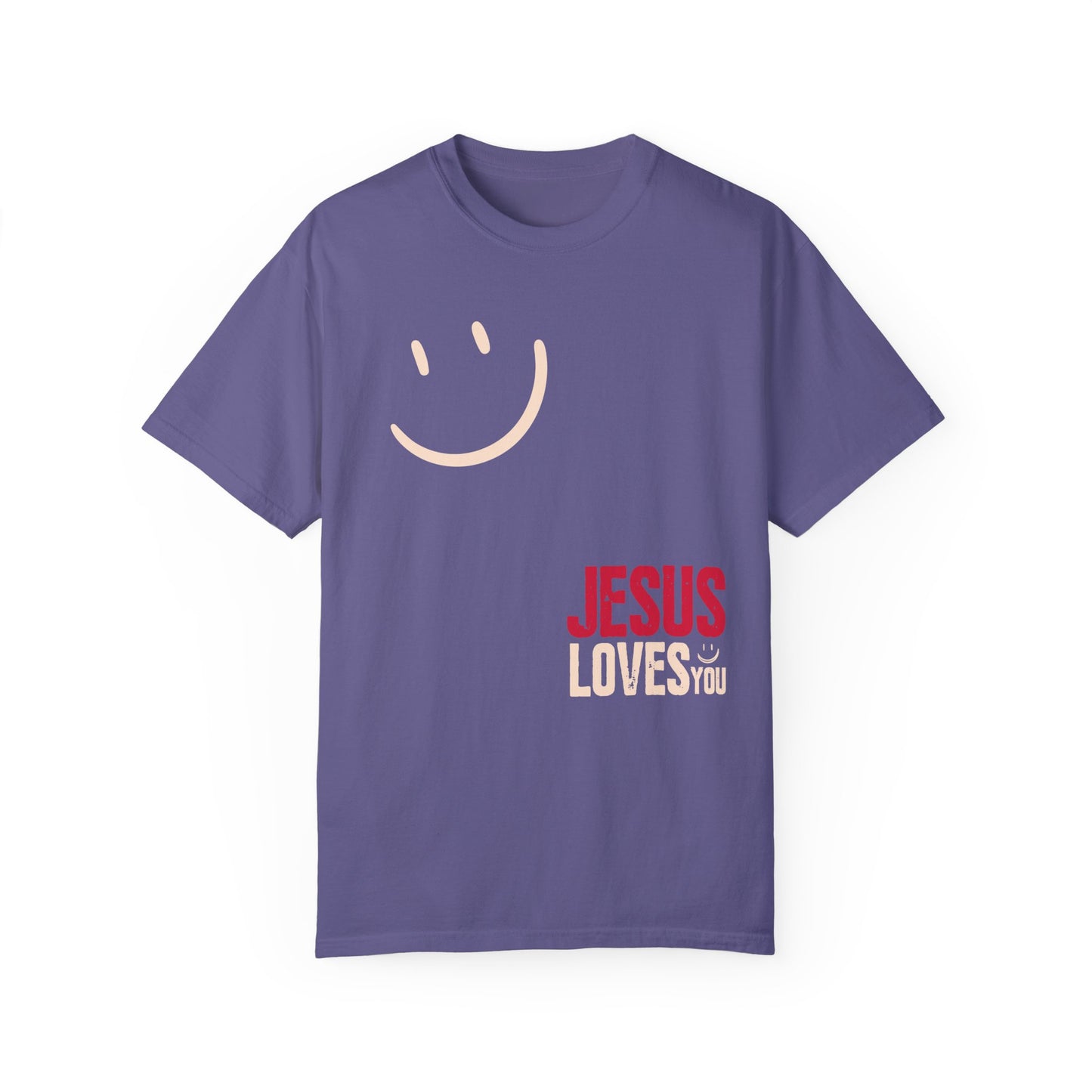 Comfort Colors Jesus Loves You Shirt - Trendy Christian T-shirt