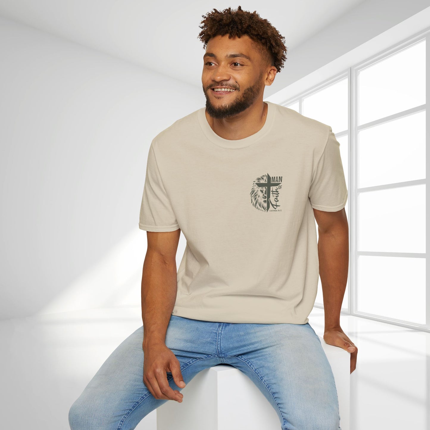 Man of Faith Softstyle T-shirt