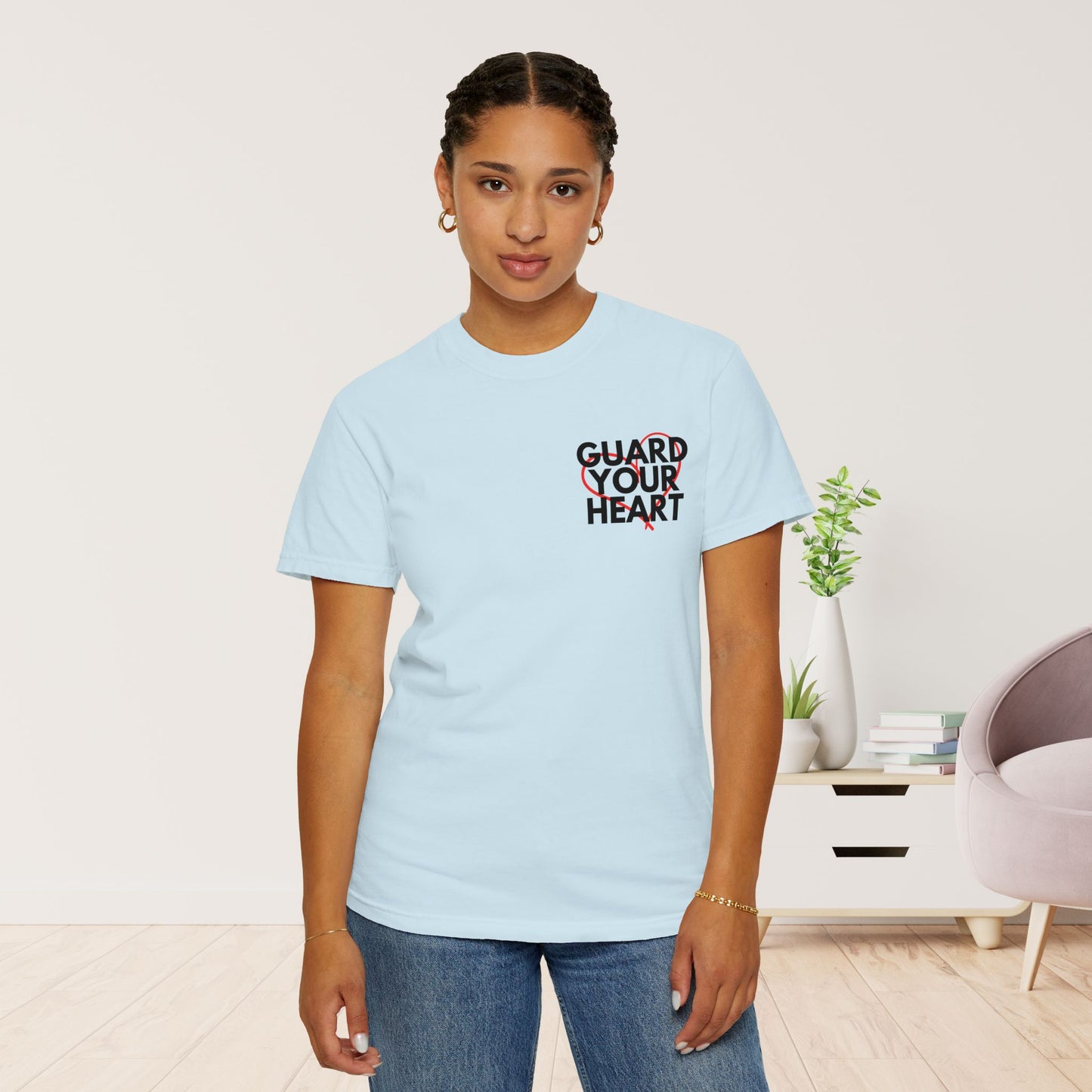 Comfort Colors Guard Your Herat Proverbs 4:23 Shirt