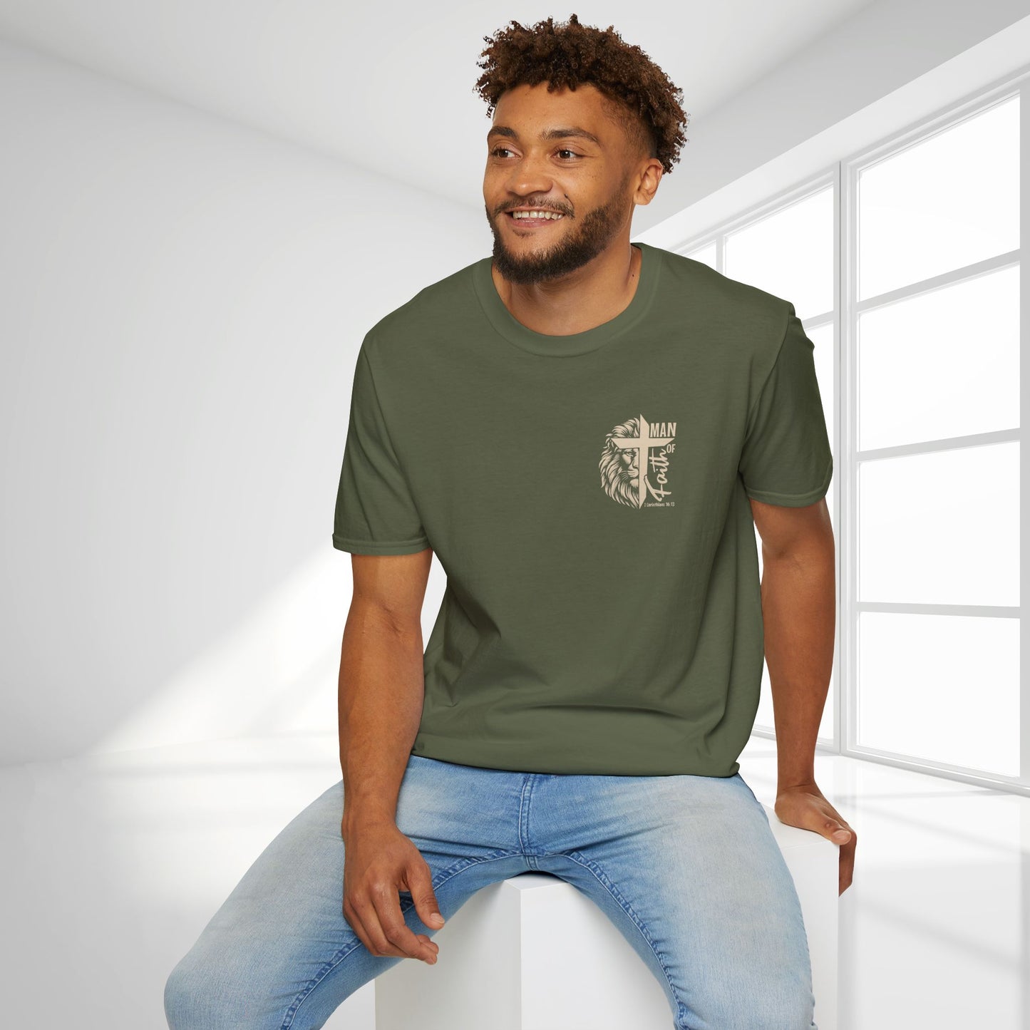 Man of Faith Softstyle T-shirt