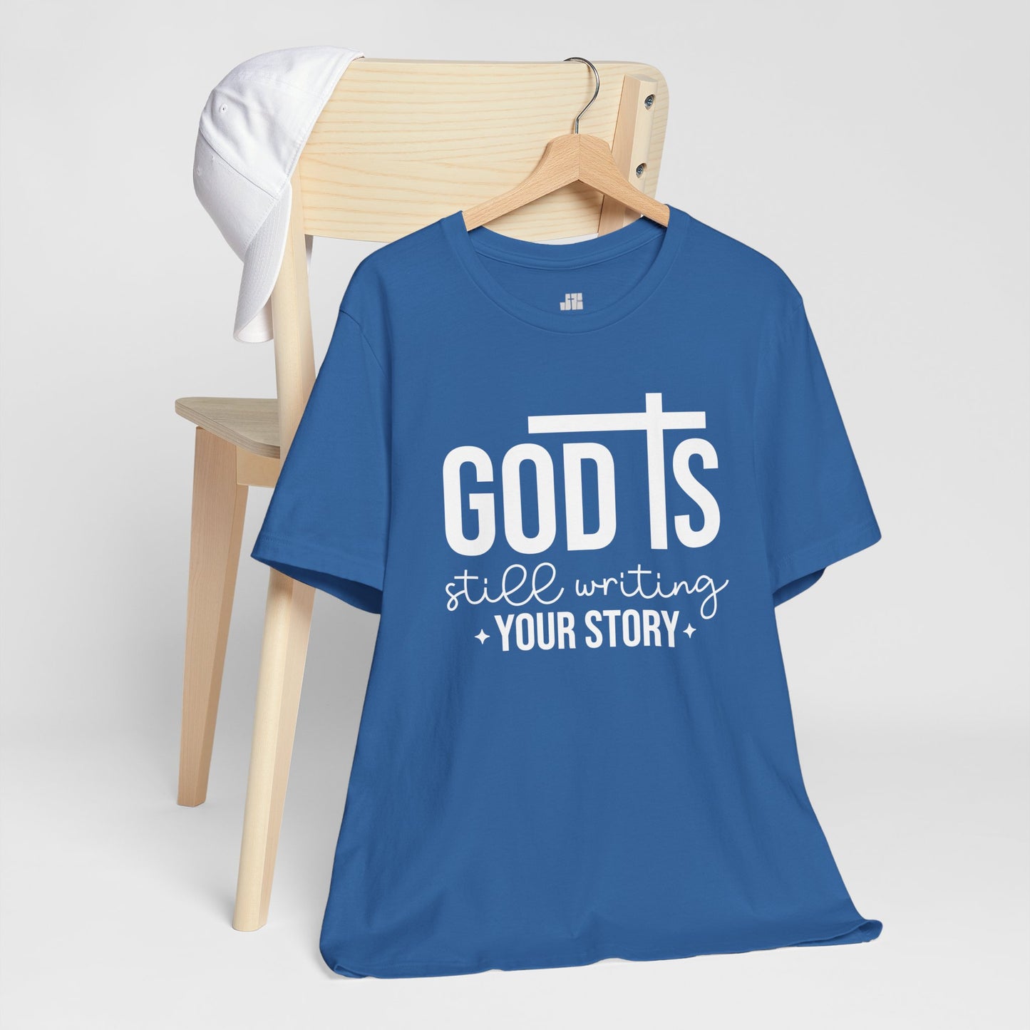 God is Still Writing Your Story Soft Cotton Tee - Christian Tee