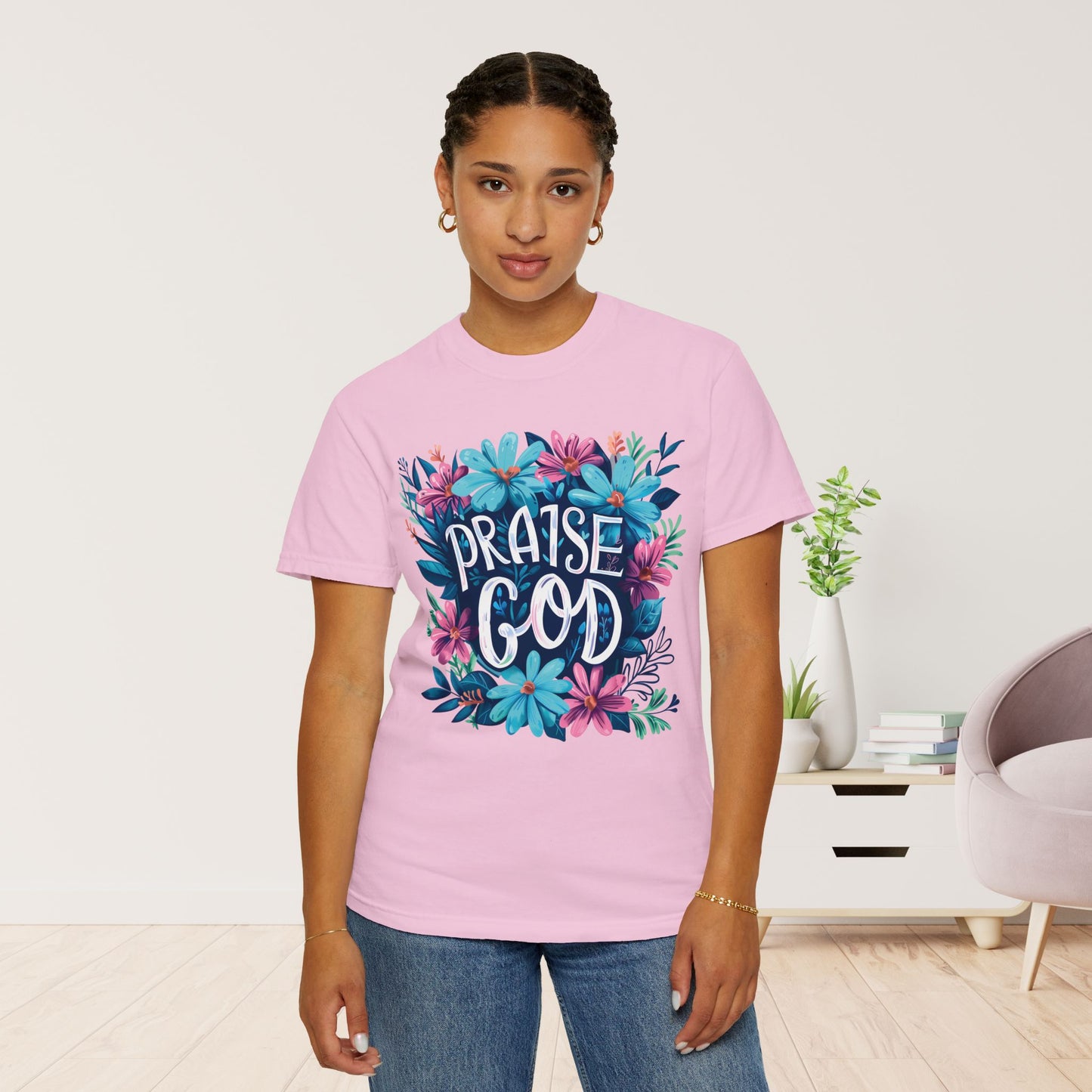 Praise God Women's Comfort Colors Shirt