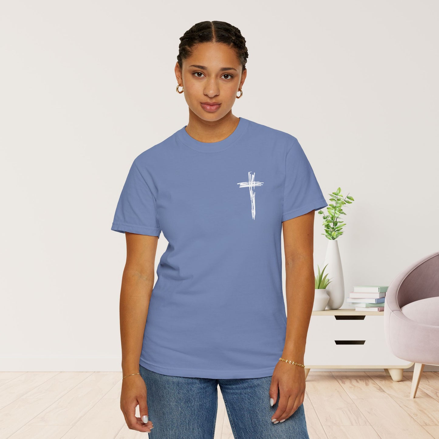 Comfort Colors Pray On It Pray Over It Pray Through It Christian Shirt