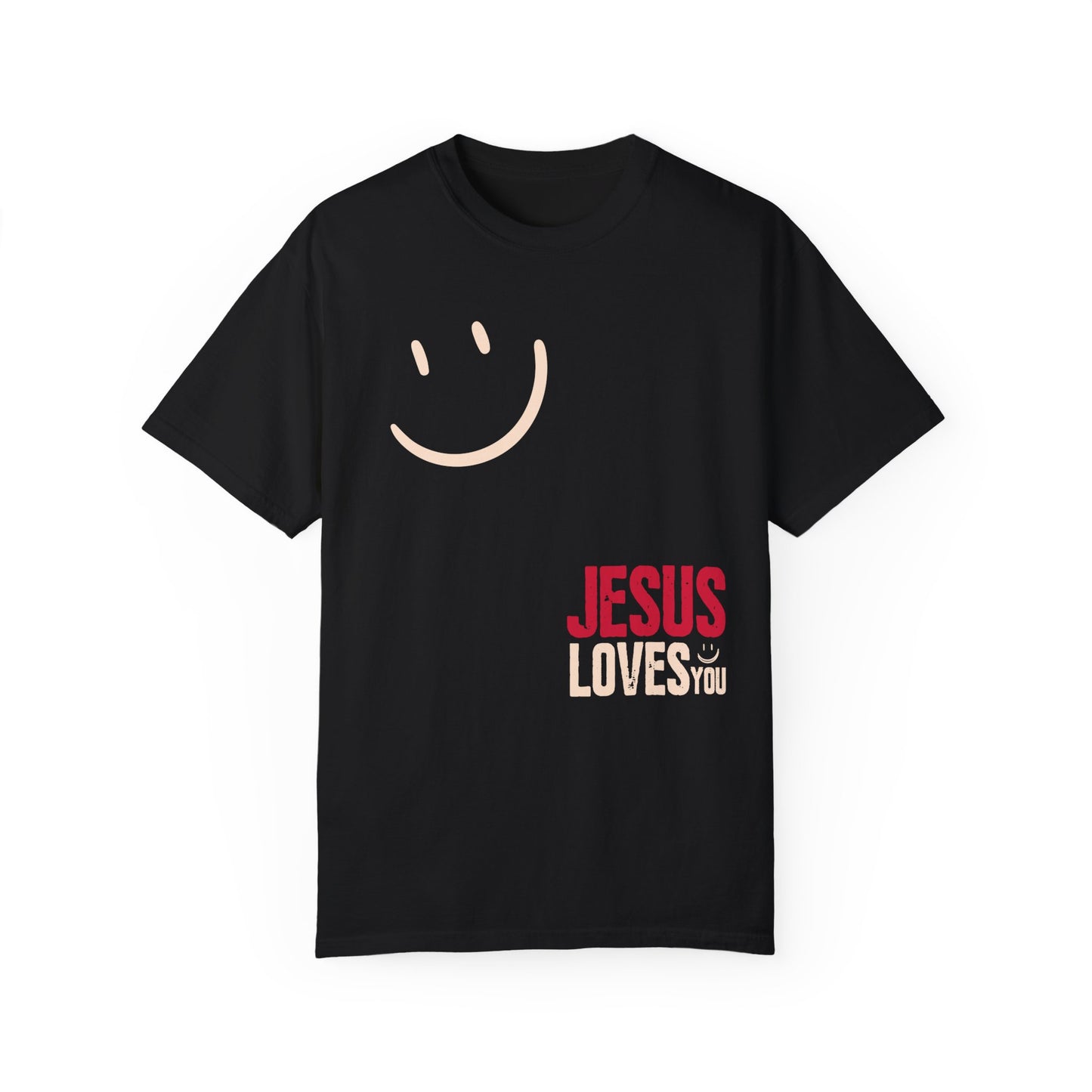 Comfort Colors Jesus Loves You Shirt - Trendy Christian T-shirt