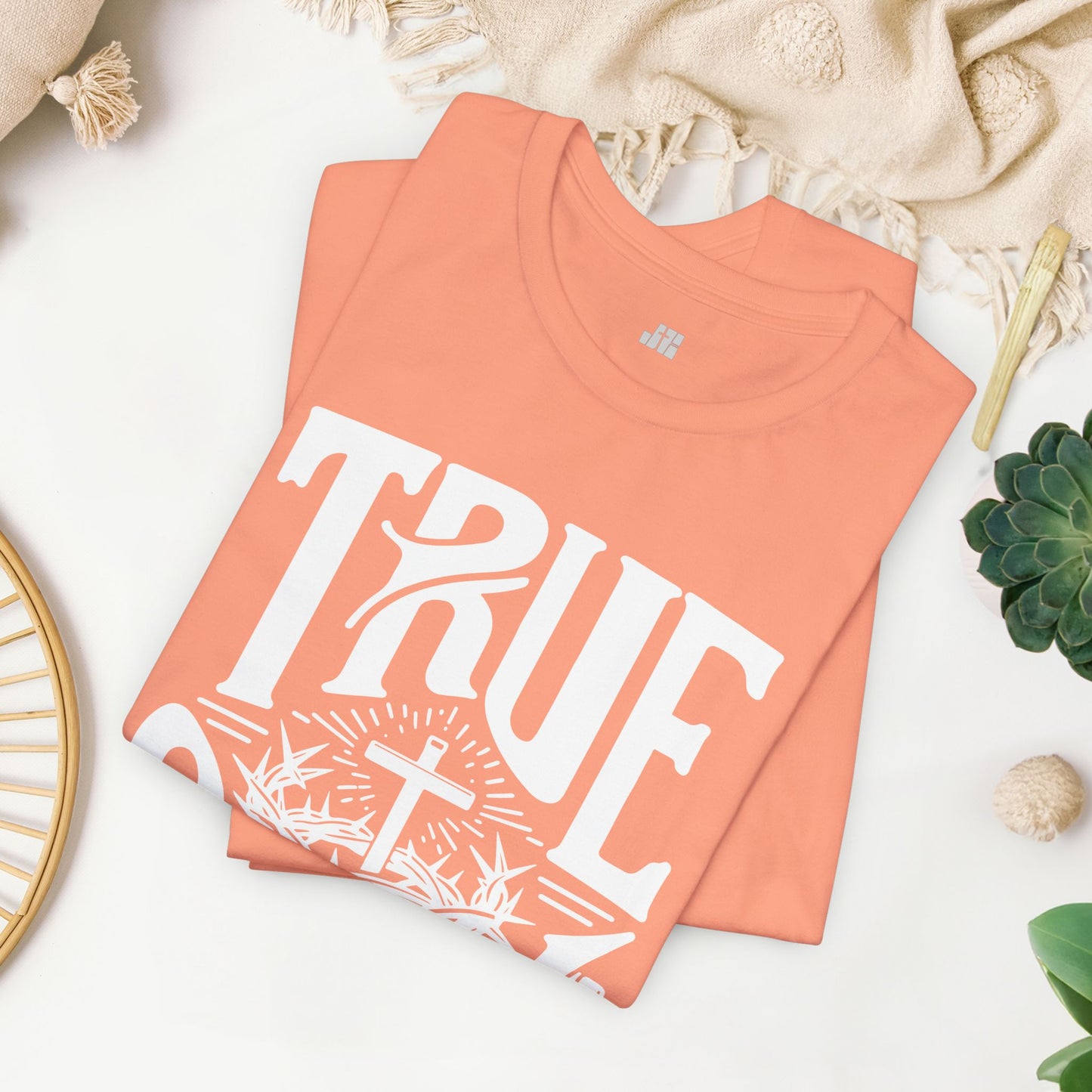 True Story He is Risen Christian Soft Cotton Tee - Easter Shirt