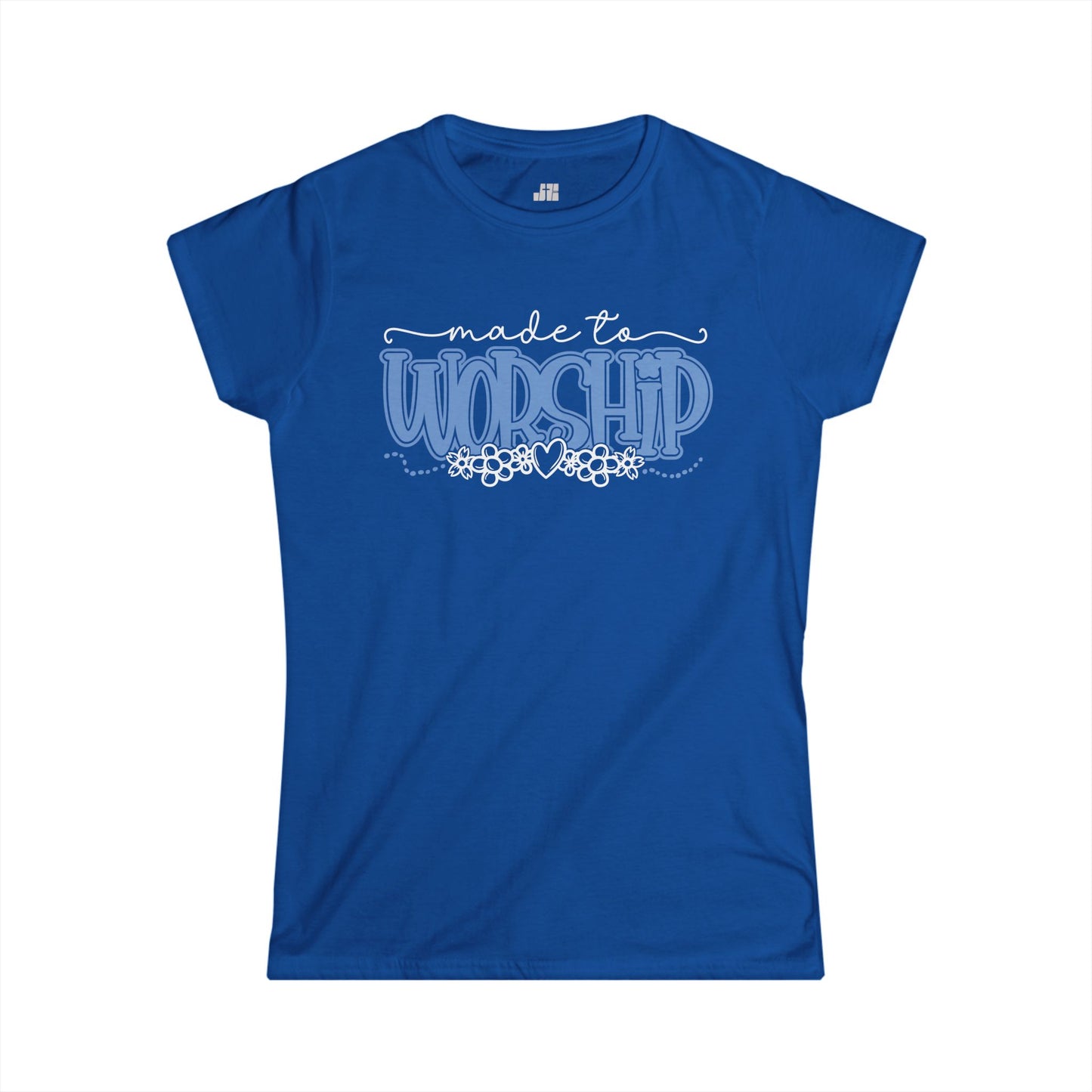 Christian Women's Made to Worship Softstyle T-shirt