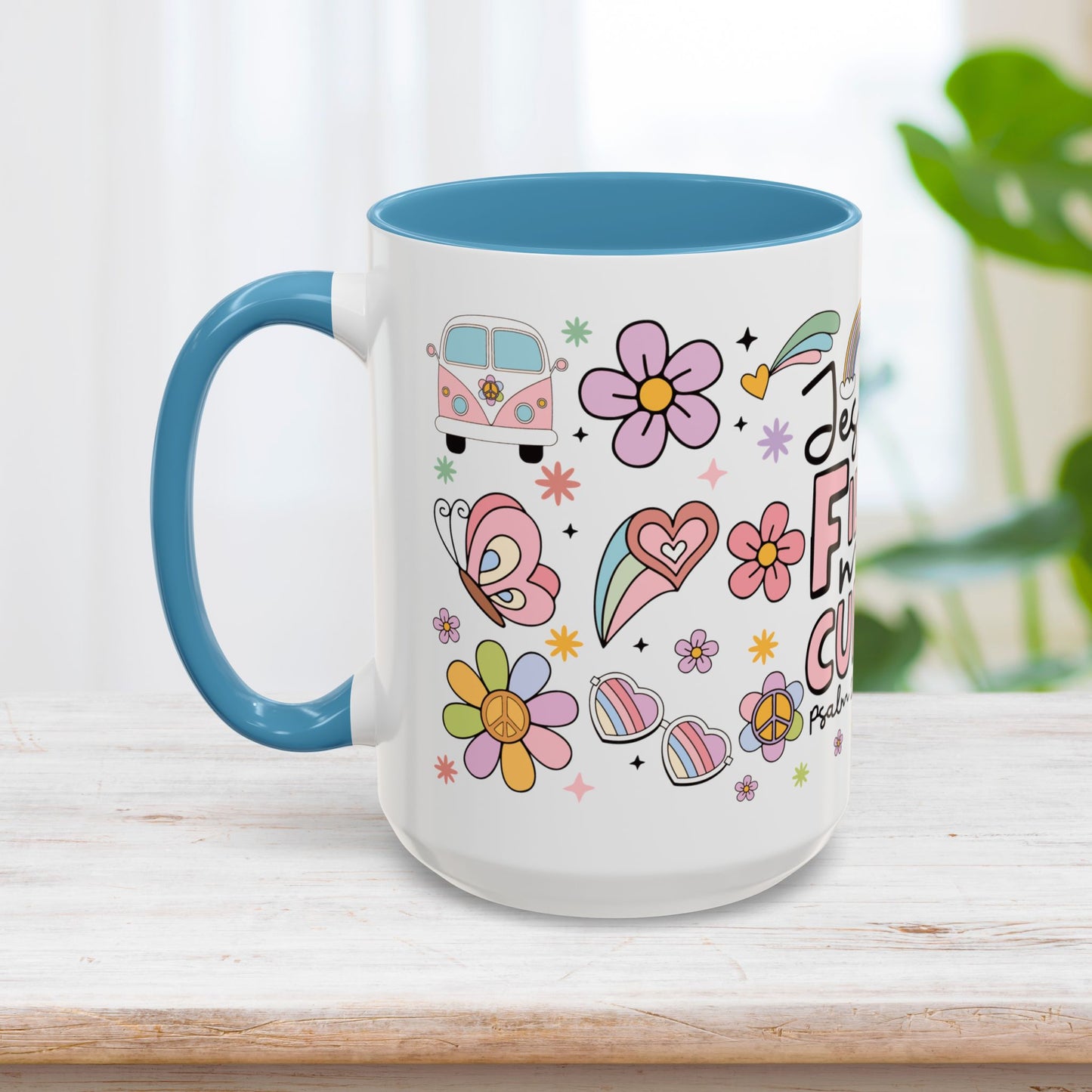 Jesus Fill My Cup Mug - Christian Coffee Mug