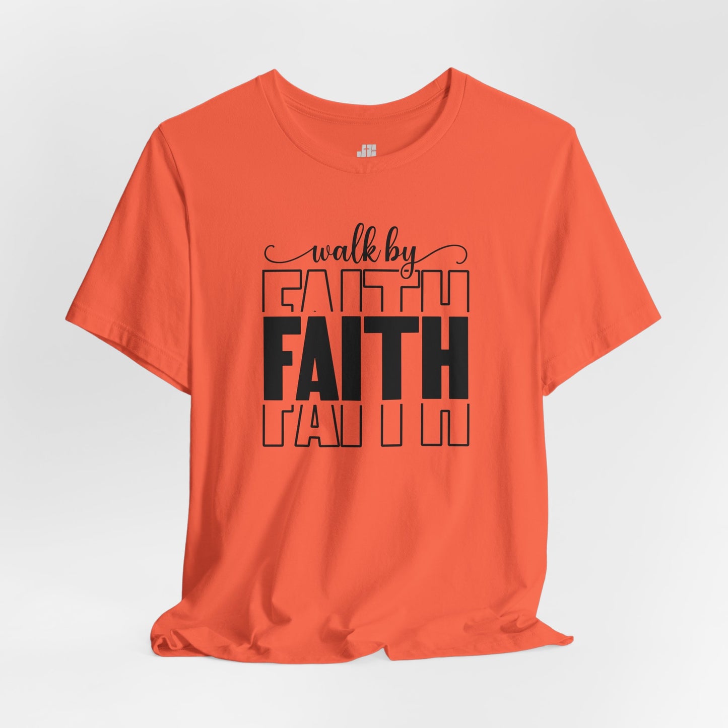 Walk by Faith Christian Soft Cotton Tee