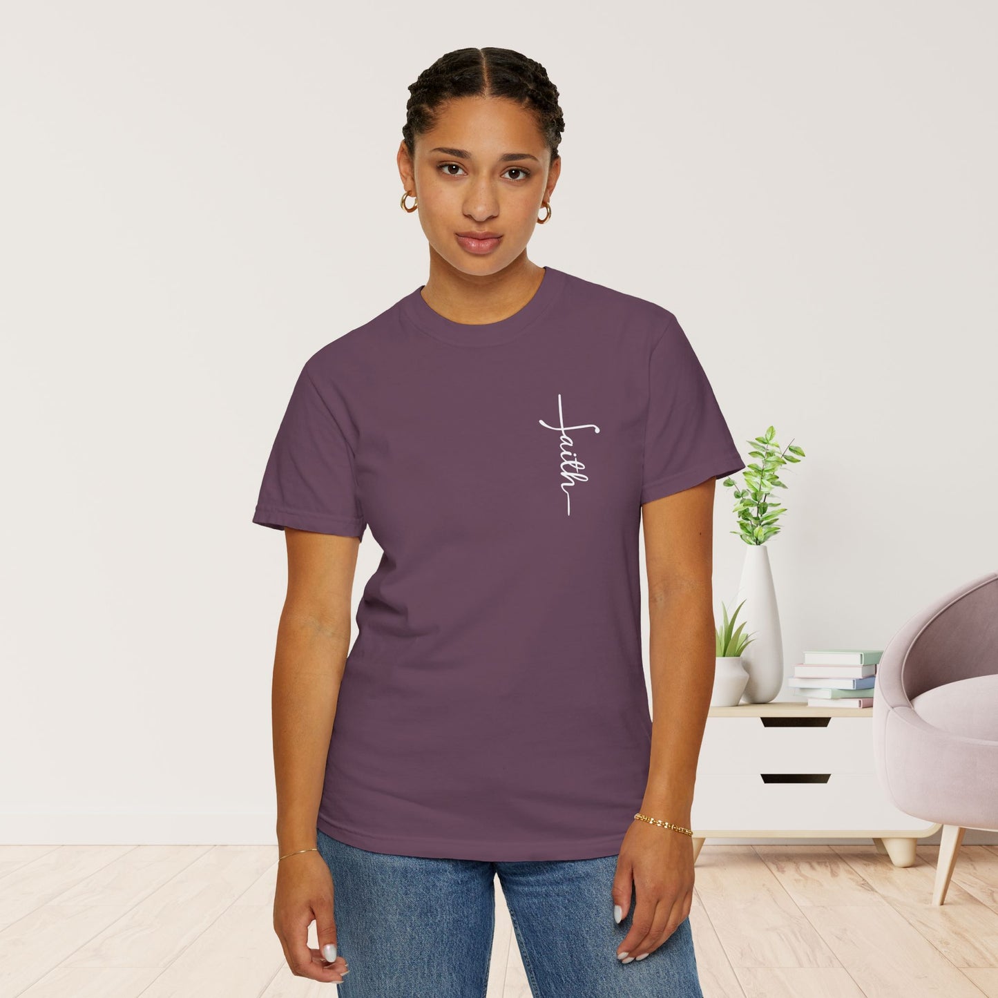 Comfort Colors Faith Over Fear Christian Shirt