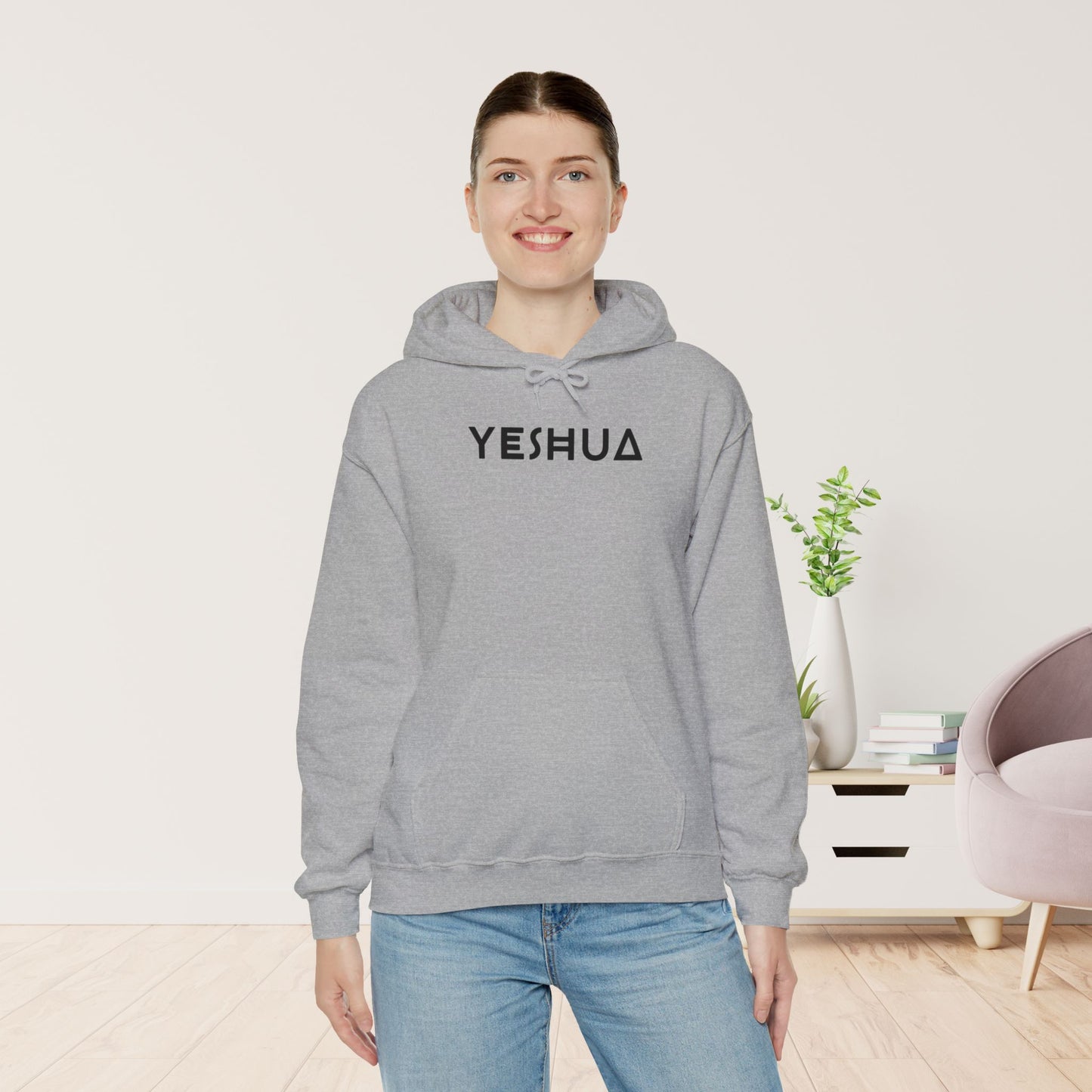 YESHUA Hoodie -  Minimalist Christian Hoodie